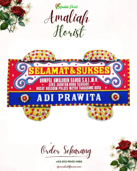 Papan Bunga Ucapan Selamat Lumbungrejo